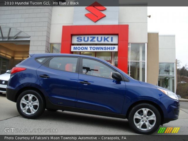 2010 Hyundai Tucson GLS in Iris Blue