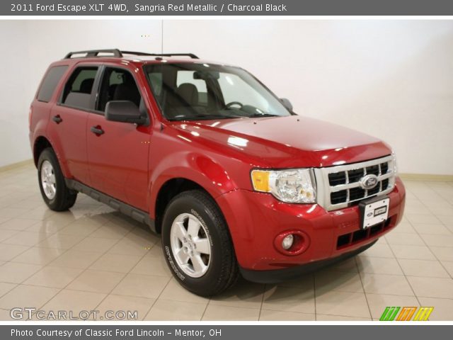 2011 Ford Escape XLT 4WD in Sangria Red Metallic