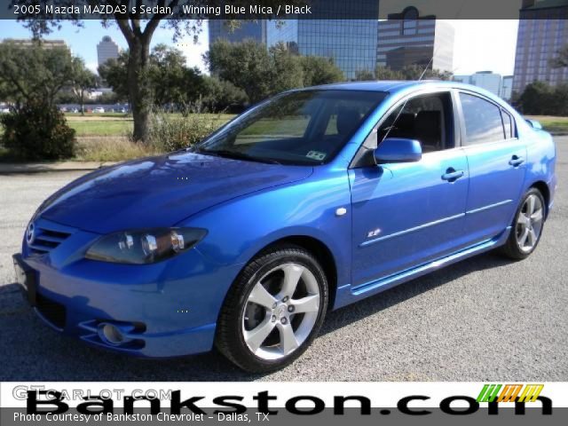 2005 Mazda MAZDA3 s Sedan in Winning Blue Mica