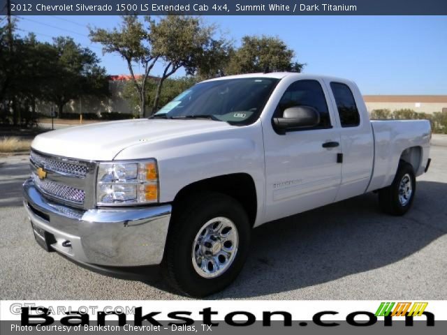 2012 Chevrolet Silverado 1500 LS Extended Cab 4x4 in Summit White