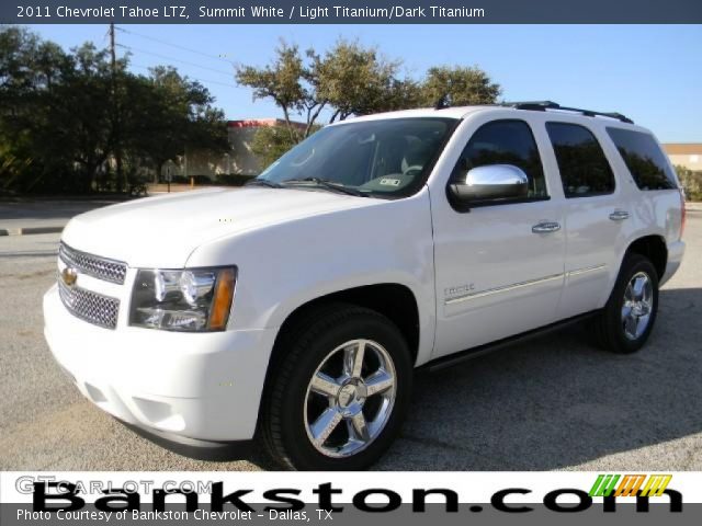 2011 Chevrolet Tahoe LTZ in Summit White