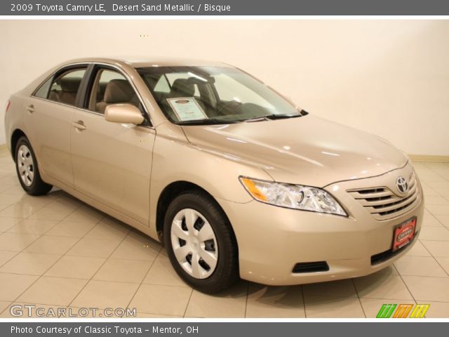 2009 Toyota Camry LE in Desert Sand Metallic