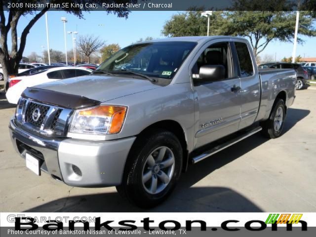2008 Nissan Titan SE King Cab in Radiant Silver