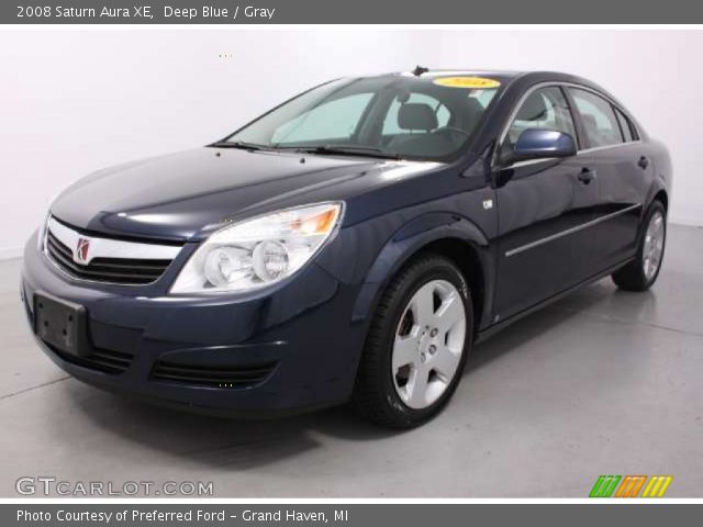 2008 Saturn Aura XE in Deep Blue