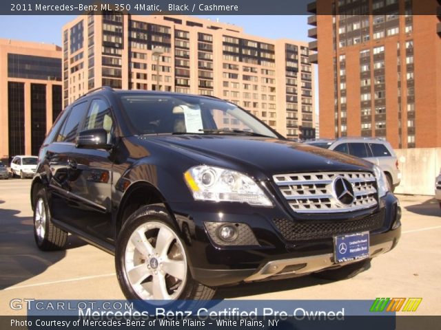 2011 Mercedes-Benz ML 350 4Matic in Black