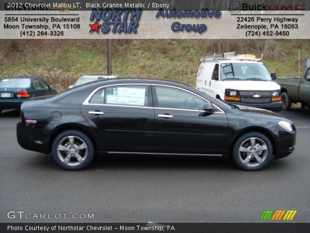 2012 Chevrolet Malibu LT in Black Granite Metallic