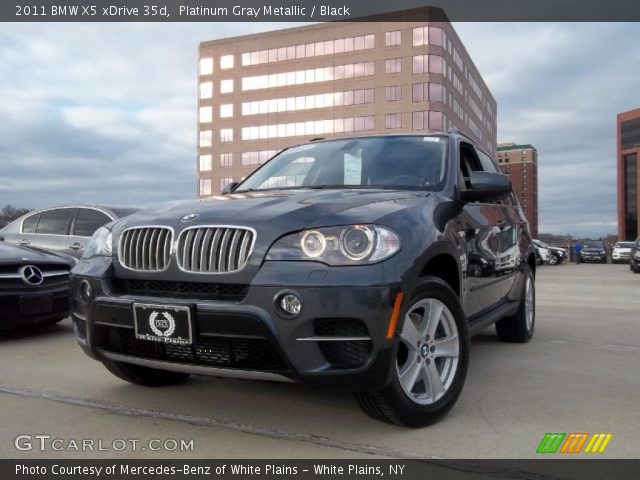 2011 BMW X5 xDrive 35d in Platinum Gray Metallic