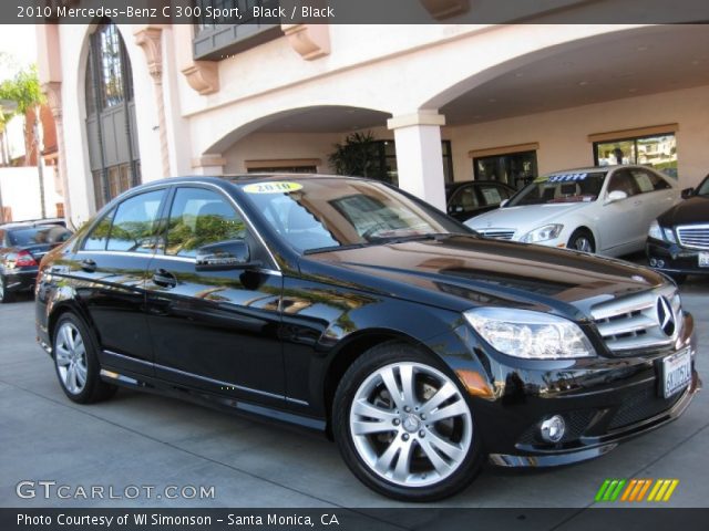 2010 Mercedes-Benz C 300 Sport in Black