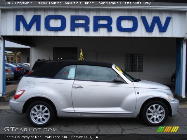 2007 Chrysler PT Cruiser Touring Convertible in Bright Silver Metallic