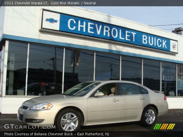 2011 Chevrolet Impala LT in Gold Mist Metallic