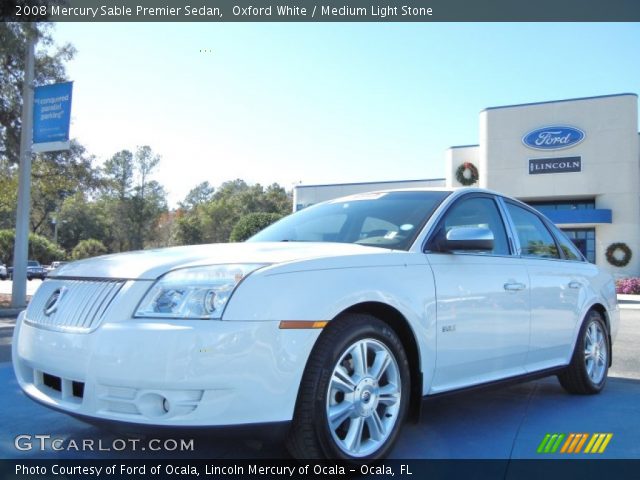 2008 Mercury Sable Premier Sedan in Oxford White