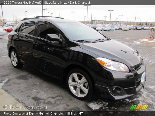 2009 Toyota Matrix S AWD in Black Sand Mica