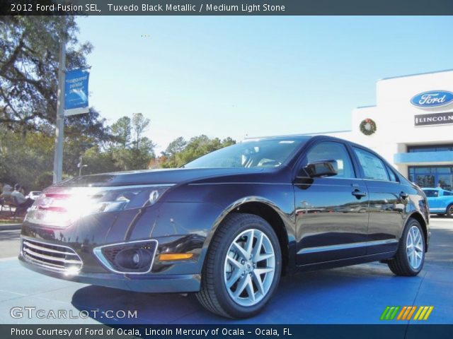 2012 Ford Fusion SEL in Tuxedo Black Metallic