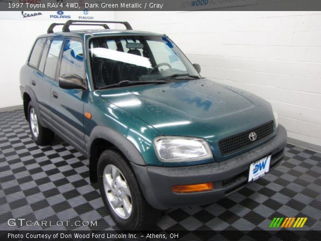 1997 Toyota RAV4 4WD in Dark Green Metallic