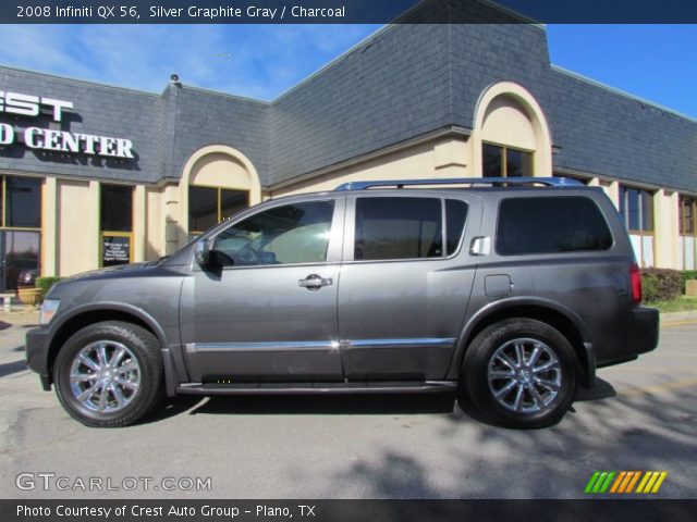 2008 Infiniti QX 56 in Silver Graphite Gray