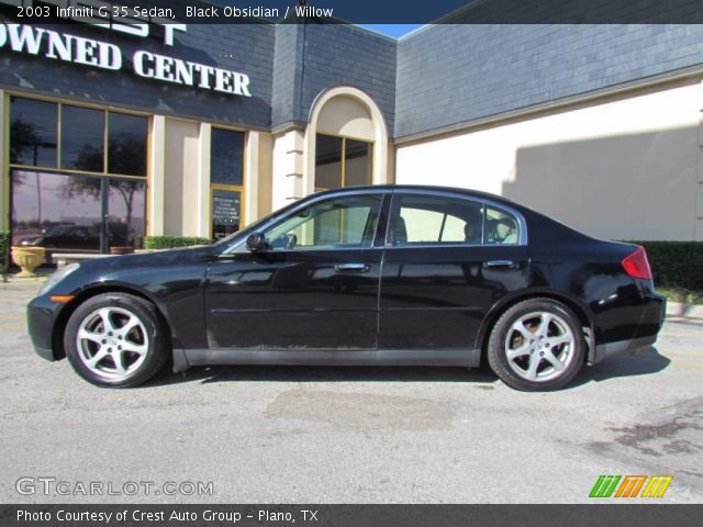 2003 Infiniti G 35 Sedan in Black Obsidian