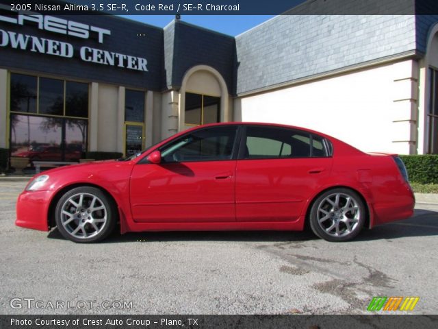 2005 Nissan Altima 3.5 SE-R in Code Red
