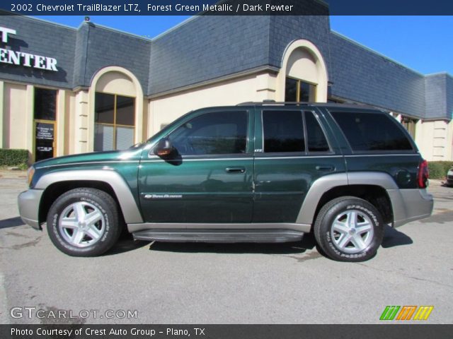 2002 Chevrolet TrailBlazer LTZ in Forest Green Metallic