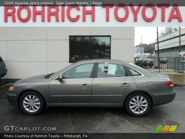 2006 Hyundai Azera Limited in Sage Green Metallic