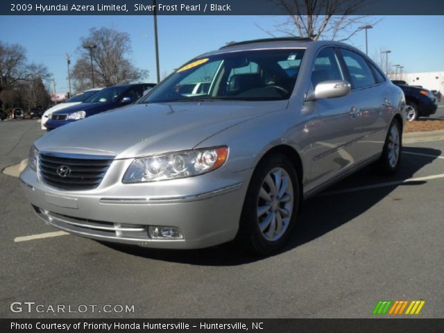 2009 Hyundai Azera Limited in Silver Frost Pearl