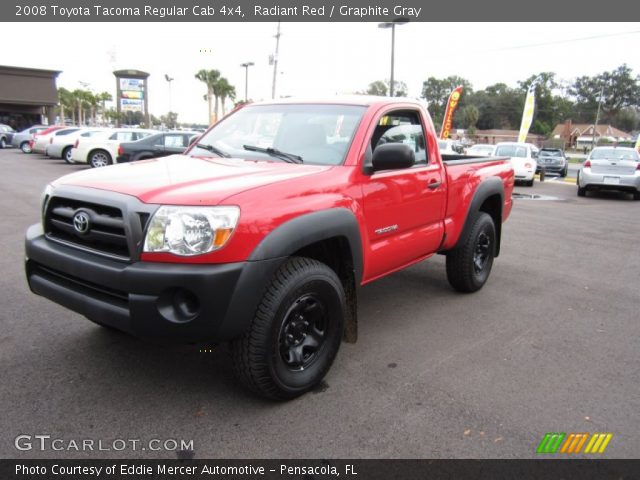 2008 Toyota Tacoma Regular Cab 4x4 in Radiant Red