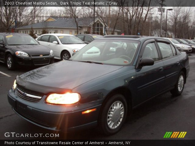 2003 Chevrolet Malibu Sedan in Dark Tropic Teal Metallic