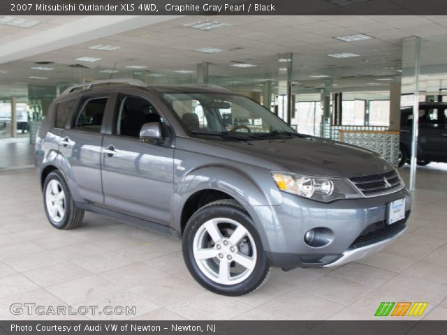 2007 Mitsubishi Outlander XLS 4WD in Graphite Gray Pearl