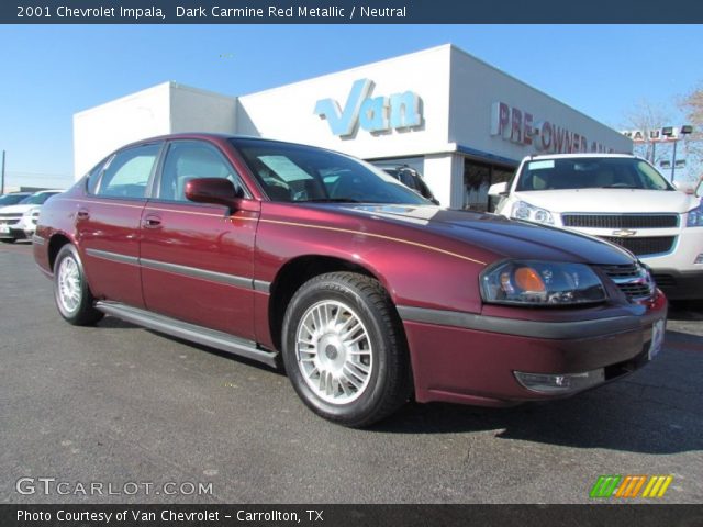 2001 Chevrolet Impala  in Dark Carmine Red Metallic