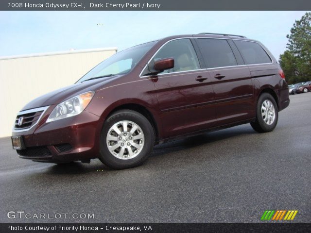 Honda odyssey dark cherry pearl 2008 #7