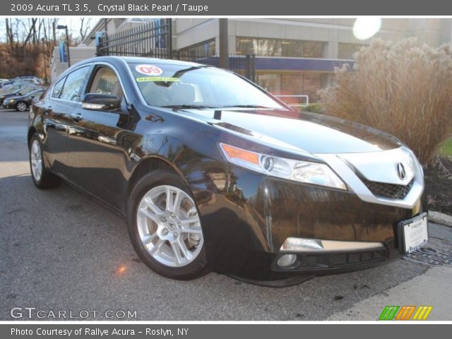 2009 Acura TL 3.5 in Crystal Black Pearl