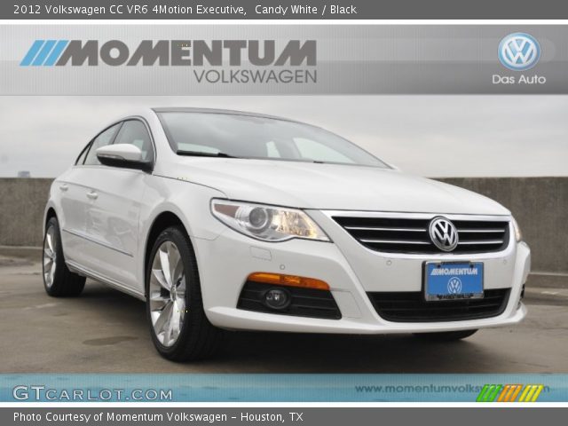 2012 Volkswagen CC VR6 4Motion Executive in Candy White