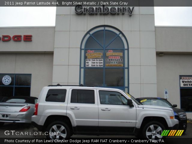 2011 Jeep Patriot Latitude 4x4 in Bright Silver Metallic