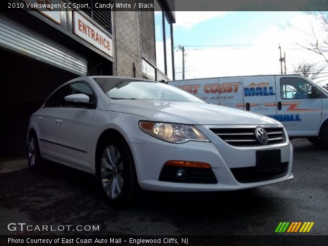 2010 Volkswagen CC Sport in Candy White