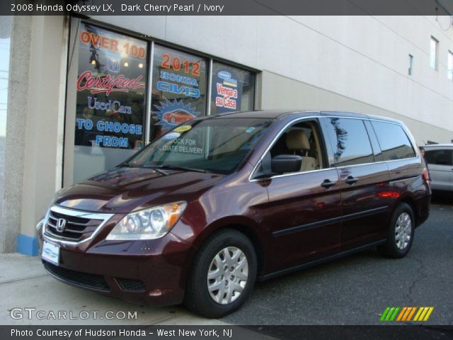 2008 Honda Odyssey LX in Dark Cherry Pearl