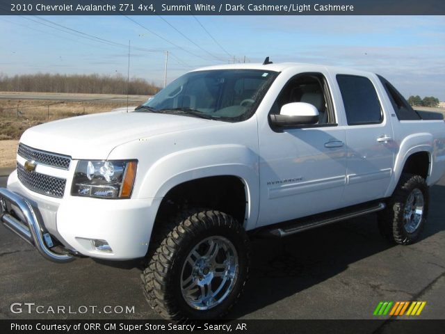 2010 Chevrolet Avalanche Z71 4x4 in Summit White