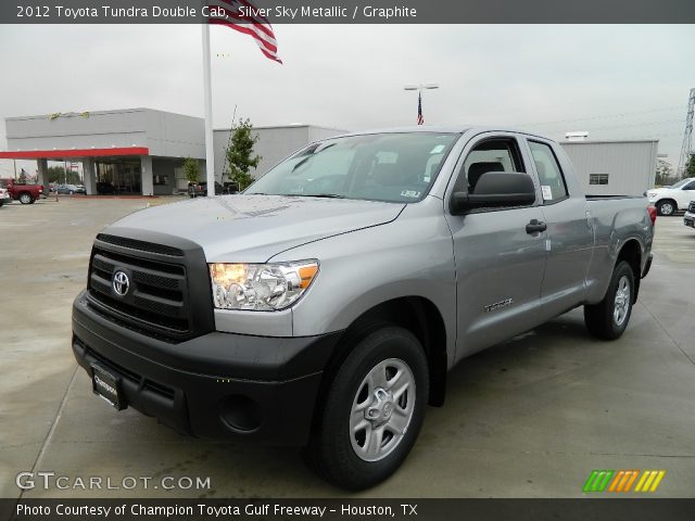 2012 Toyota Tundra Double Cab in Silver Sky Metallic