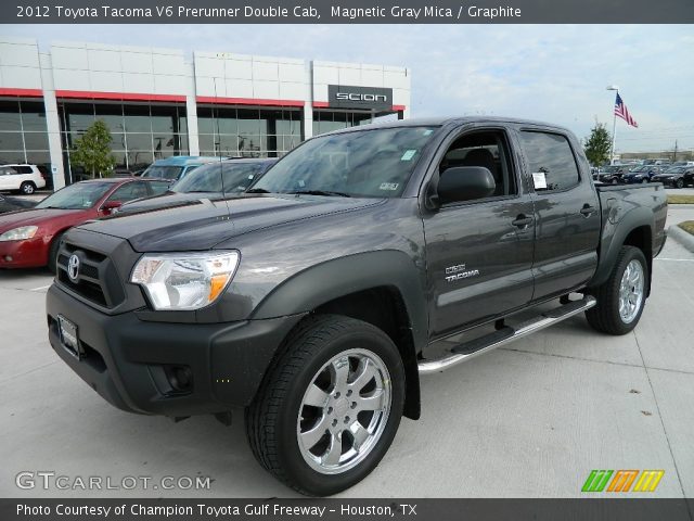 2012 Toyota Tacoma V6 Prerunner Double Cab in Magnetic Gray Mica