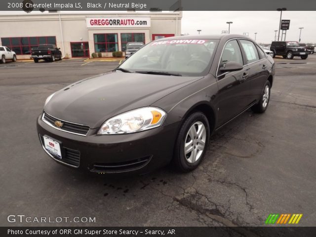 2008 Chevrolet Impala LS in Black