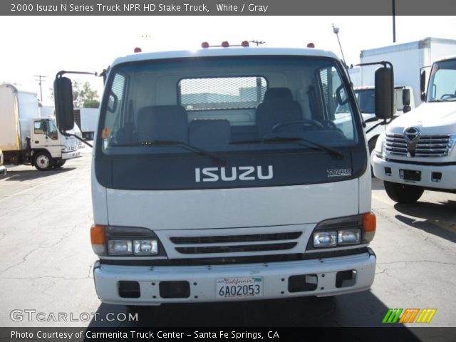 2000 Isuzu N Series Truck NPR HD Stake Truck in White