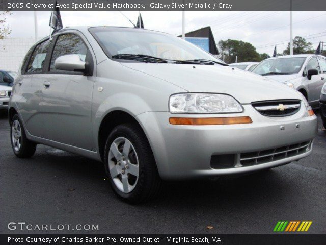 2005 Chevrolet Aveo Special Value Hatchback in Galaxy Silver Metallic