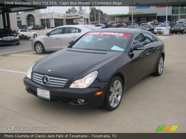 2008 Mercedes-Benz CLS 550 in Capri Blue Metallic