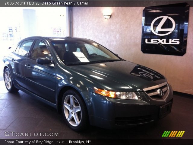 2005 Acura TL 3.2 in Deep Green Pearl
