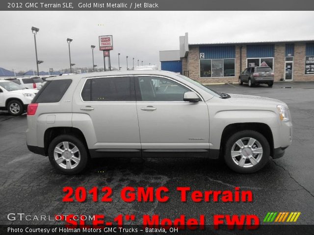 2012 GMC Terrain SLE in Gold Mist Metallic