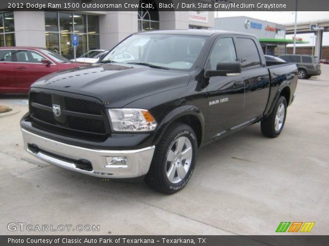 2012 Dodge Ram 1500 Outdoorsman Crew Cab in Black