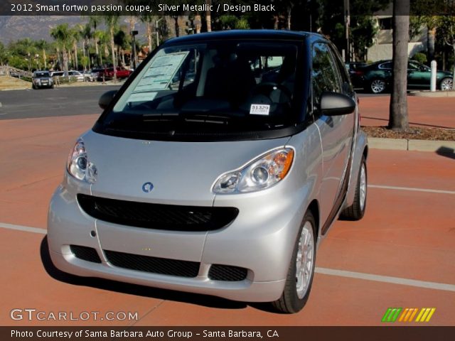 2012 Smart fortwo passion coupe in Silver Metallic