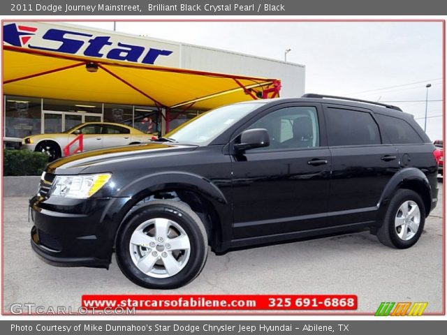 2011 Dodge Journey Mainstreet in Brilliant Black Crystal Pearl