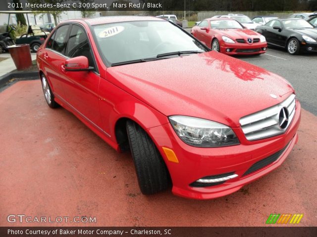 2011 Mercedes-Benz C 300 Sport in Mars Red