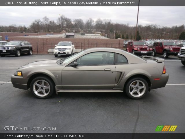 2001 Ford Mustang Cobra Coupe in Mineral Grey Metallic
