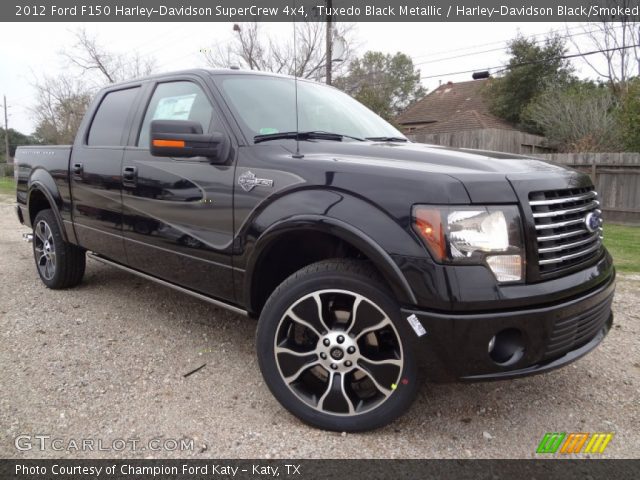 2012 Ford F150 Harley-Davidson SuperCrew 4x4 in Tuxedo Black Metallic