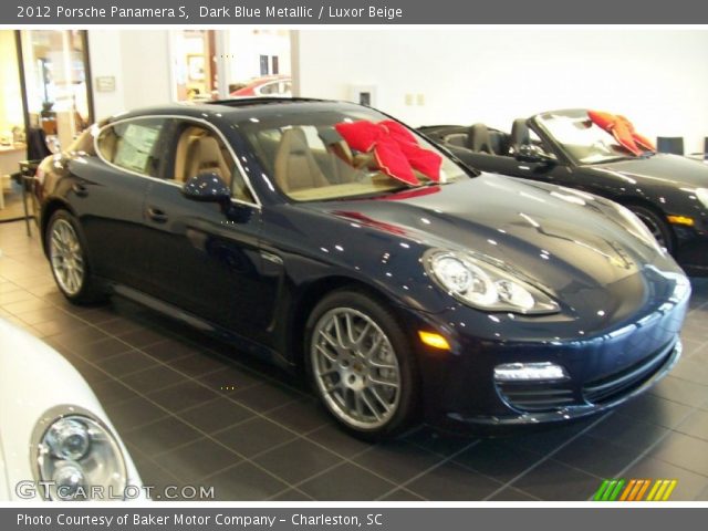 2012 Porsche Panamera S in Dark Blue Metallic